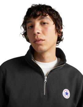 Sudadera  Converse Star ALL STAR Retro Quarter  Negro