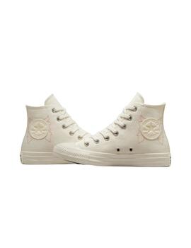 Zapatilla  Converse All Star Hi  Beige