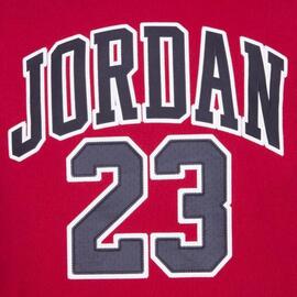 Sudadera para Niño Jordan HBR Fleece Rojo