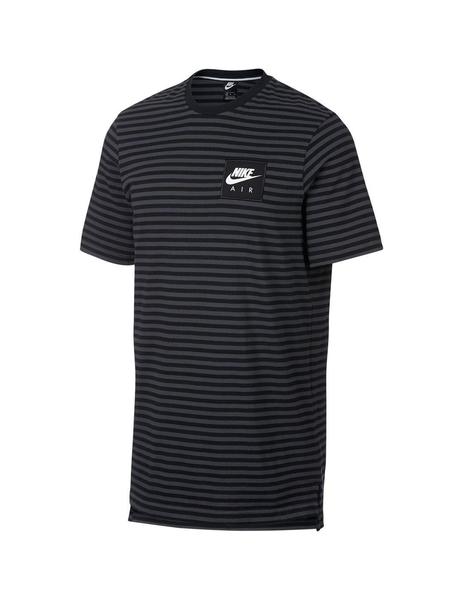 Robar a Especialmente fósil Camiseta Nike Air Top Rayas Negro