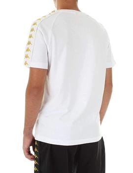 Camiseta Kappa Banda Coen Blanco
