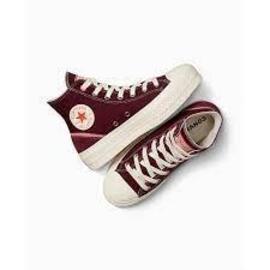 Zapatilla para Mujer Converse All Star Hi Lift  Burdeos