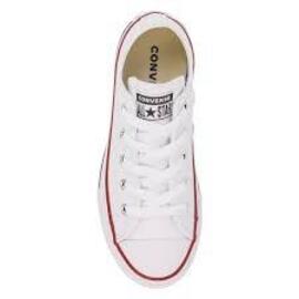 Zapatilla Niños  Converse All Star Ox Piel   Blanco