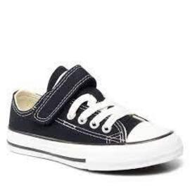 Zapatilla para Niños Converse All Star Ox.  Negro