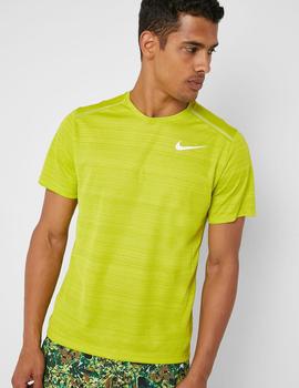 Camiseta Running Nike Miler Pistacho