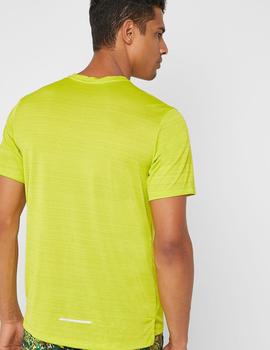 Camiseta Running Nike Miler Pistacho