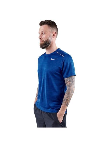 eficaz alarma Evento Camiseta Running Nike Miler Azul