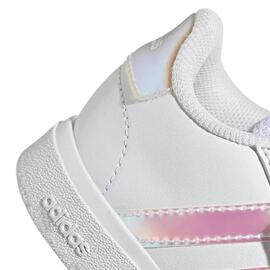 Zapatilla para Niños  adidas grand court Blanco