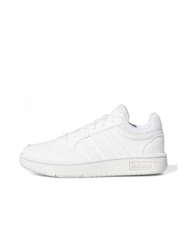 Zapatilla para Niños  Adidas Hoops 3.0 Blanco