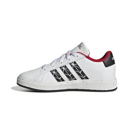 Zapatilla Niños Adidas Grand Court Spider Blanco