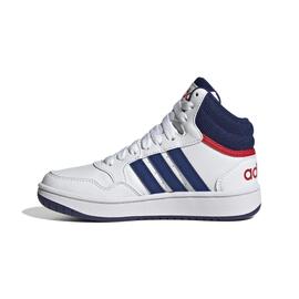 Zapatilla para Niños  Adidas Hoops 3.0 Mid   Blanco