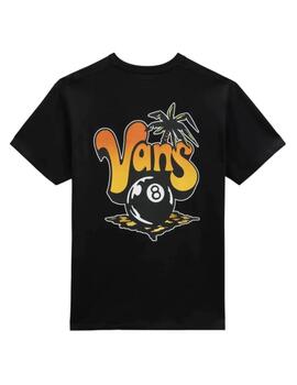 Camiseta Vans Paradise Vans  Negro
