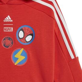 Chándal Infantil Adidas Marvel Spiderman Rojo