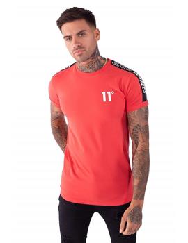 Camiseta 11º Muscle Fit Rojo