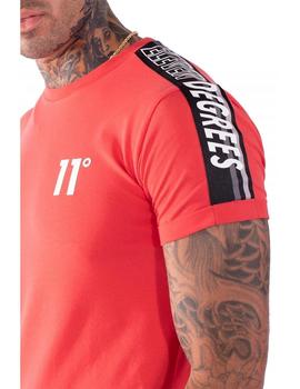 Camiseta 11º Muscle Fit Rojo