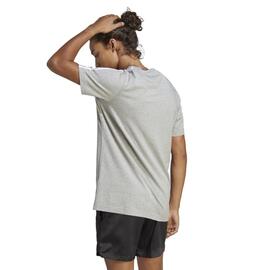 CAMISETA ESSENTIALS SINGLE JERSEY 3 BANDAS PARA HOMBRE GRIS