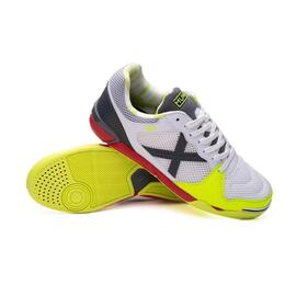 Zapatilla para Niños de Fútbol Sala Munich One Kid 60 Blanco