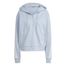 Chaqueta Mujer Adidas 3S FZ Azul celeste