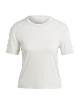 Camiseta Mujer Adidas W TR-ES COT T Beige