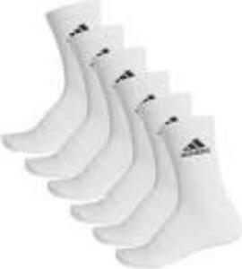 Pack de 6 CALCETINES ADIDAS Niños  CLÁSICOS CUSHIONED blanco