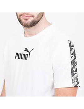 Camiseta Puma Amplified Blanco/Negro