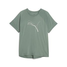 Camiseta Mujer Puma Evostripe Verde