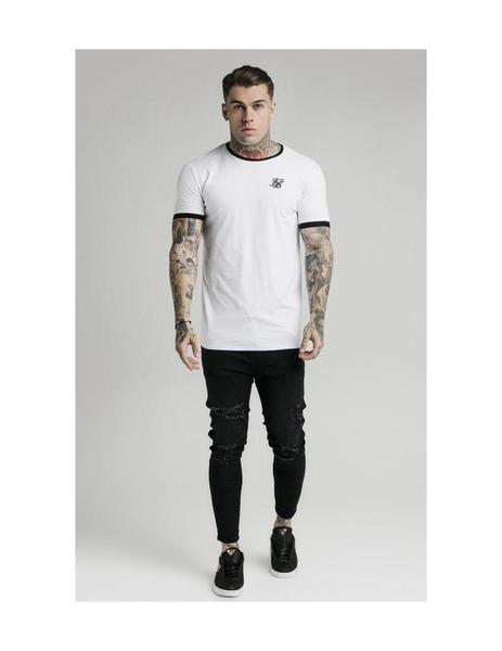 SikSilk Inset Straight Blanco