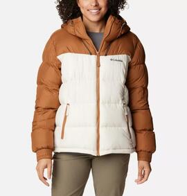 Chaqueta Mujer Columbia pike late acolchada marrón