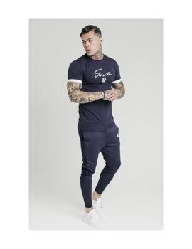 Camiseta SikSilk Tech Marino