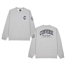 Sudadera Converse All Star Old School  Gris