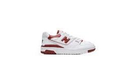 Zapatilla para Mujer New Balance 550   Blanco Rojo