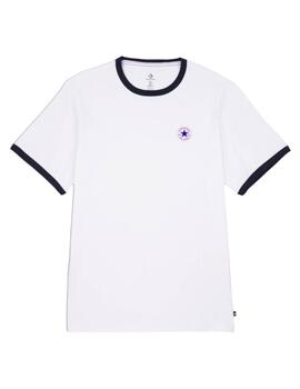 Camiseta Converse Ringer short Blanco