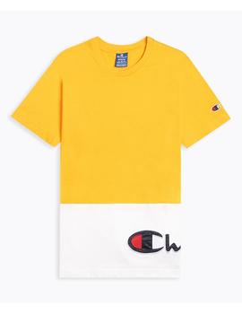 Camiseta Manga Corta Champion Amarillo