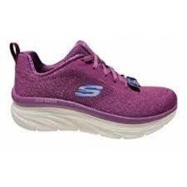 Zapatilla Mujer Skechers D LUX Walker fucsia