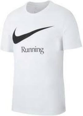 Camiseta Nike Swooth Blanco