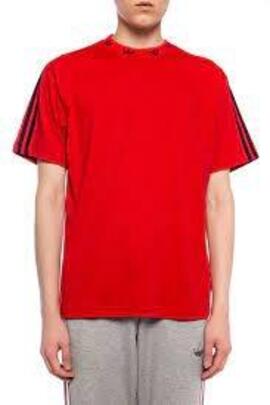 Camiseta Adidas Trefoil Rib Rojo
