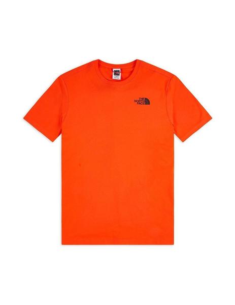 Camiseta The North Face Box Naranja