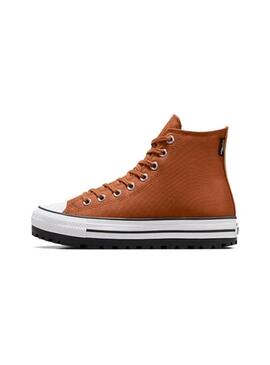 Zapatillas Converse High-Top marrón para hombre