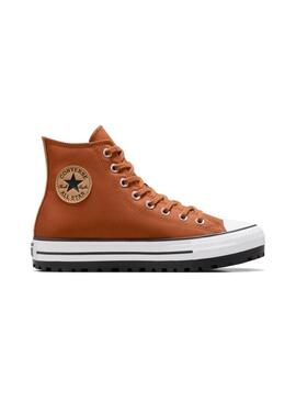 Zapatillas Converse High-Top marrón para hombre