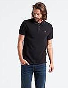 Polo Levi s HOUSEMARK    Negro