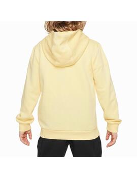 Sudadera Nike B Paint Hoddie Amarillo