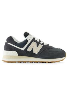 Zapatilla Para Mujer New Balance  574 Negro