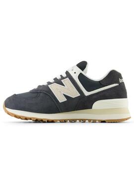 Zapatilla Para Mujer New Balance  574 Negro