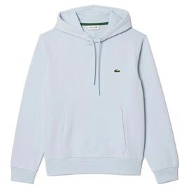 Sudadera con capucha para hombre  Lacoste Fleece Azul