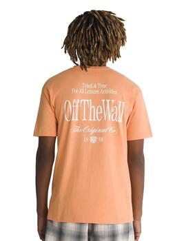 Camiseta Vans Holmdel Hombre Naranja
