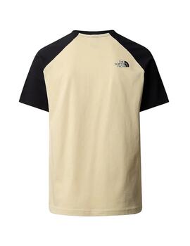 Camiseta TNF Raglan Easy Hombre Beige