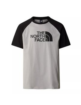 Camiseta TNF Raglan Easy Hombre Gris