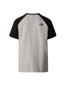 Camiseta TNF Raglan Easy Hombre Gris