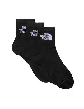 Calcetines TNF Pack Multisport Cushion Unisex Negro