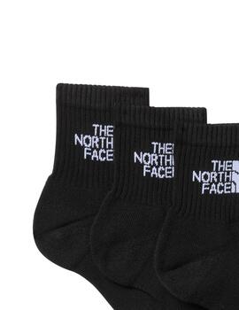 Calcetines TNF Pack Multisport Cushion Unisex Negro